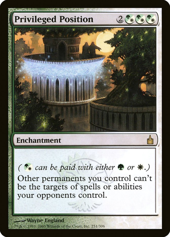 Privileged Position [Ravnica: City of Guilds] | L.A. Mood Comics and Games