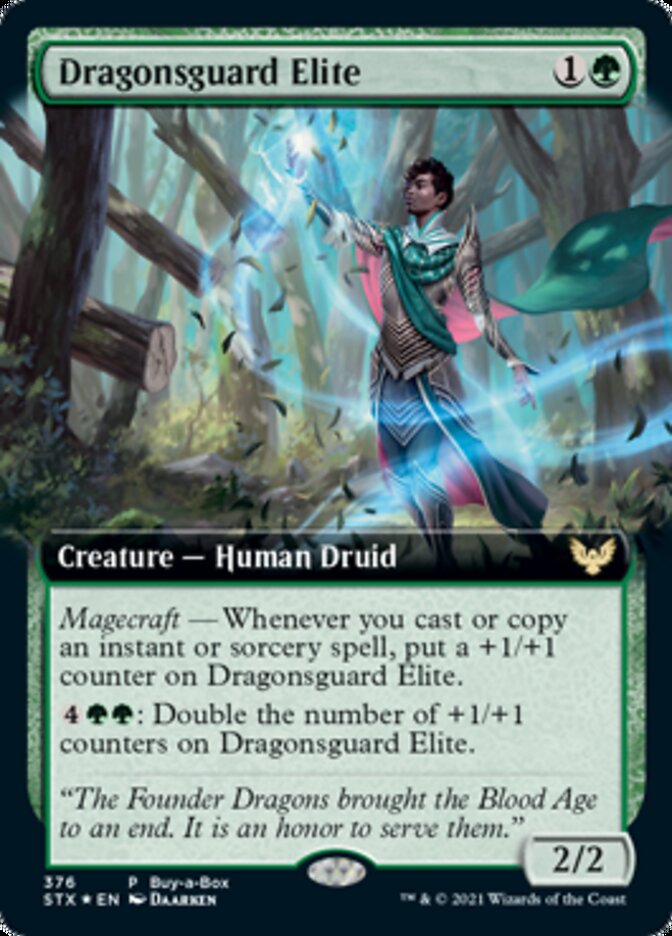 Dragonsguard Elite (Buy-A-Box) [Strixhaven: School of Mages Promos] | L.A. Mood Comics and Games