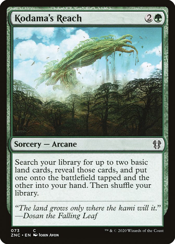 Kodama's Reach [Zendikar Rising Commander] | L.A. Mood Comics and Games