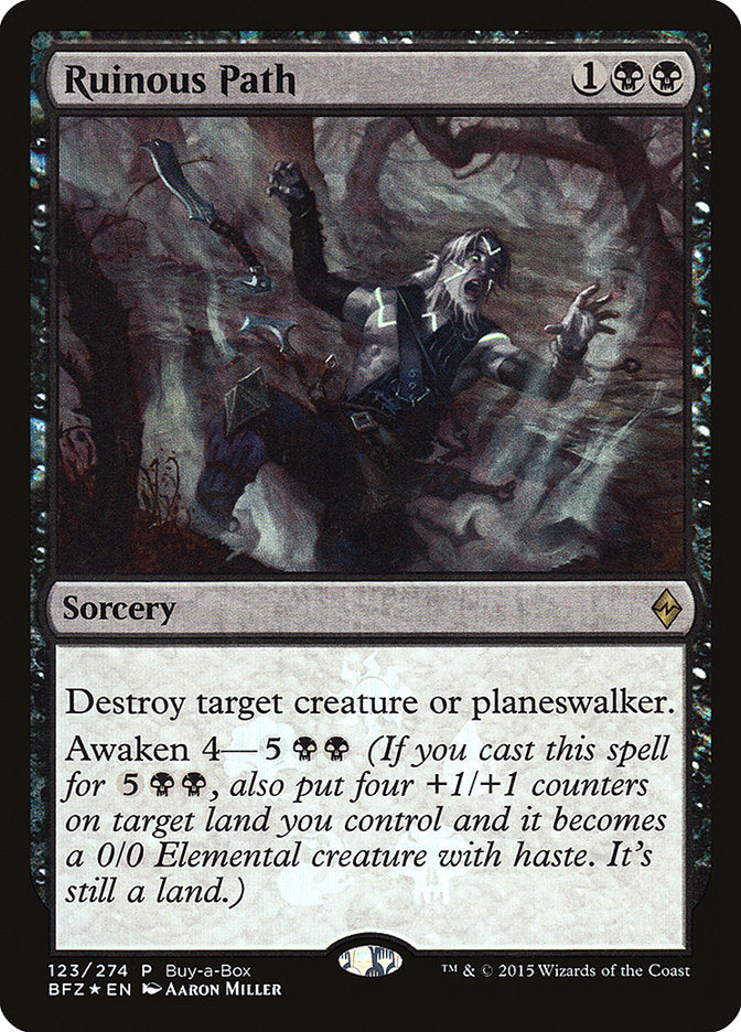 Ruinous Path (Buy-A-Box) [Battle for Zendikar Promos] | L.A. Mood Comics and Games