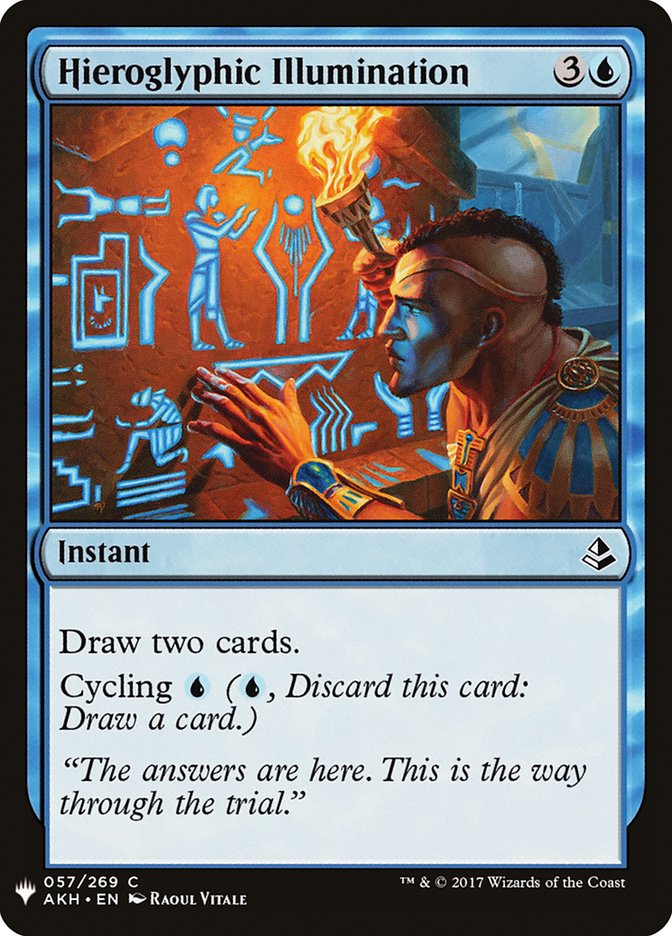 Hieroglyphic Illumination [Mystery Booster] | L.A. Mood Comics and Games
