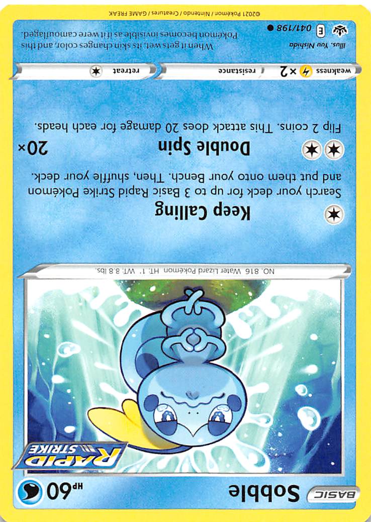 Sobble (041/198) [Sword & Shield: Chilling Reign] | L.A. Mood Comics and Games