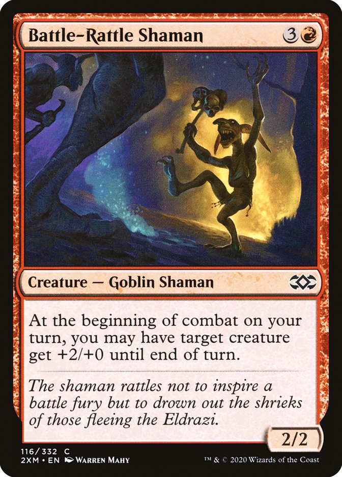 Battle-Rattle Shaman [Double Masters] | L.A. Mood Comics and Games