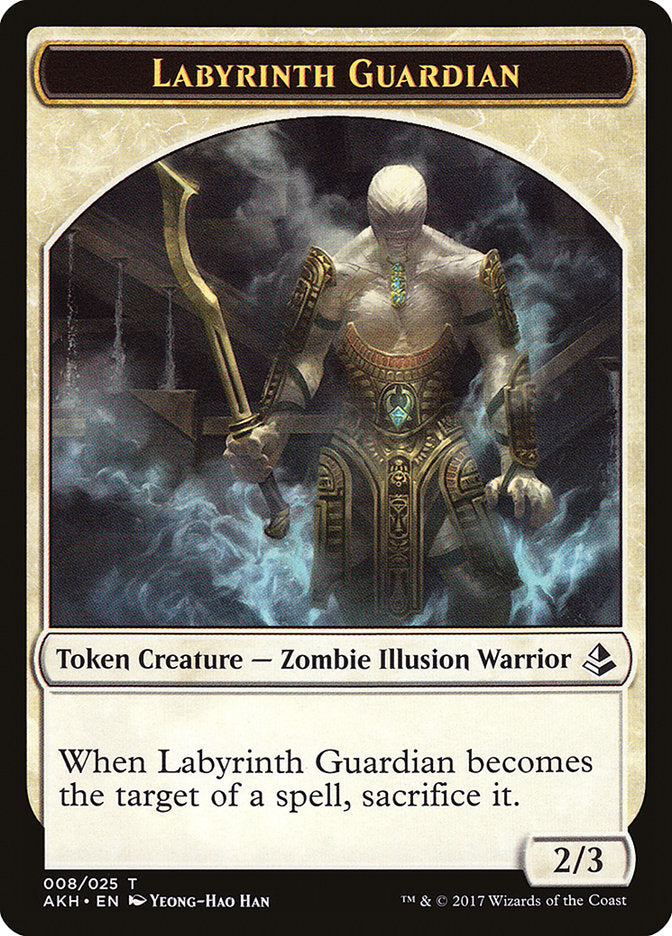 Labyrinth Guardian // Insect Double-Sided Token [Amonkhet Tokens] | L.A. Mood Comics and Games