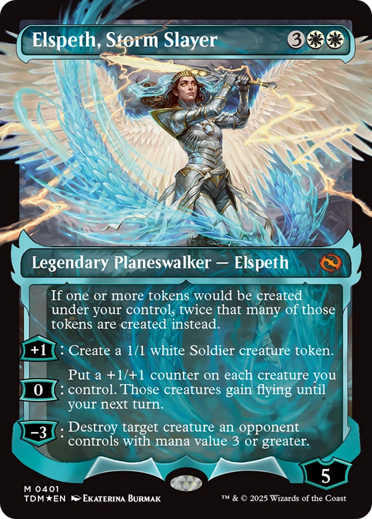 Elspeth, Storm Slayer (Showcase) (Japanese) [Tarkir: Dragonstorm] | L.A. Mood Comics and Games
