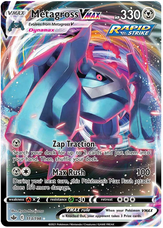 Metagross VMAX (113/198) [Sword & Shield: Chilling Reign] | L.A. Mood Comics and Games