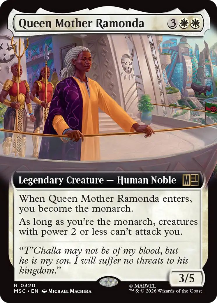 Queen Mother Ramonda (Extended Art) [Marvel Super Heroes Commander] | L.A. Mood Comics and Games