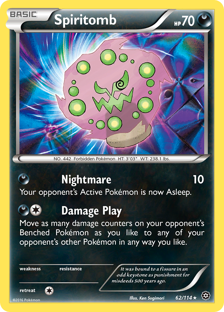 Spiritomb (62/114) [XY: Steam Siege] | L.A. Mood Comics and Games