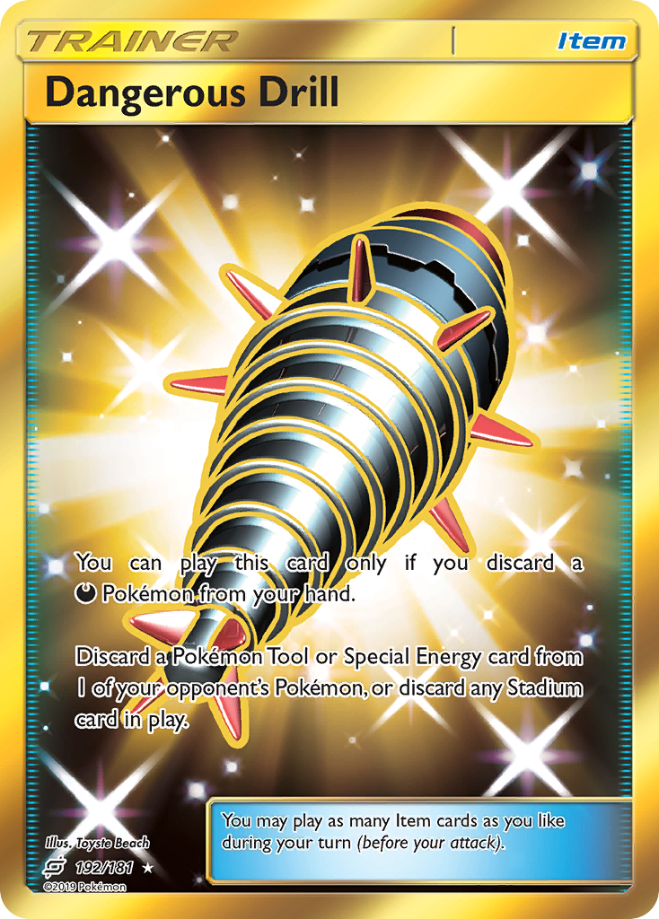 Dangerous Drill (192/181) [Sun & Moon: Team Up] | L.A. Mood Comics and Games