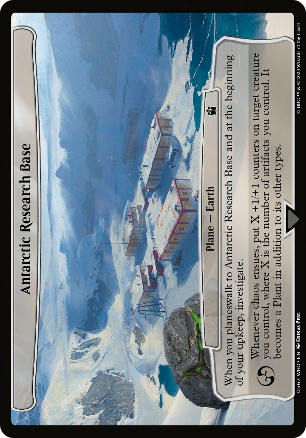 Antarctic Research Base [Doctor Who] | L.A. Mood Comics and Games