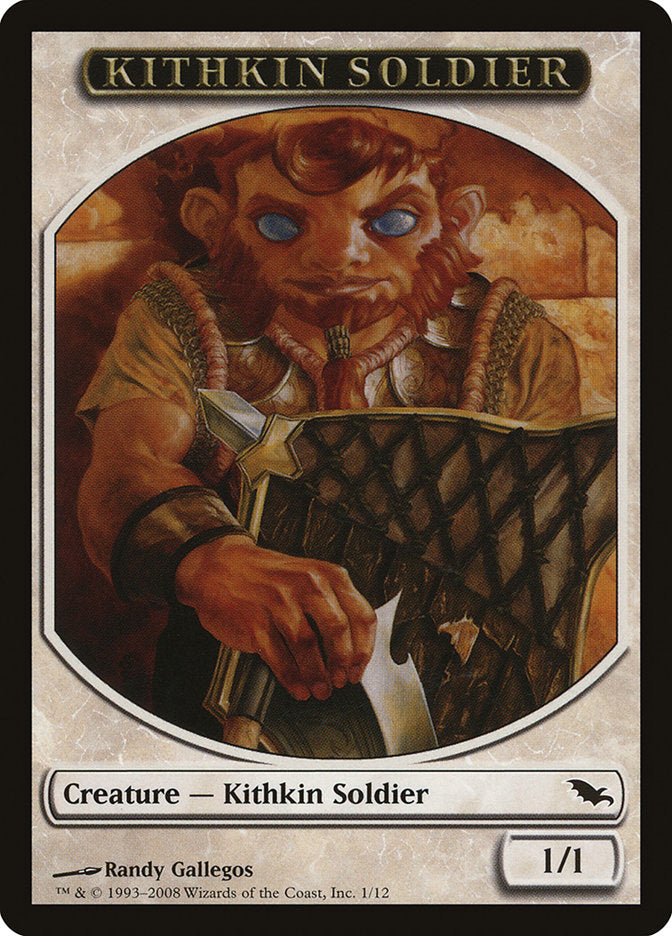 Kithkin Soldier Token [Shadowmoor Tokens] | L.A. Mood Comics and Games