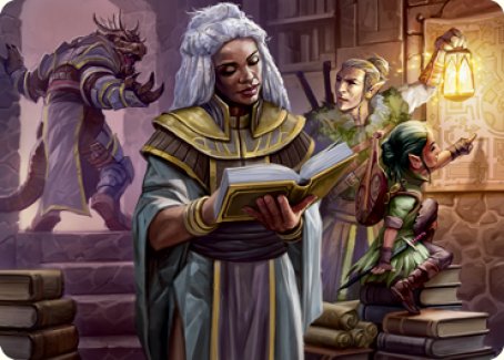 You Find the Villains' Lair Art Card [Dungeons & Dragons: Adventures in the Forgotten Realms Art Series] | L.A. Mood Comics and Games
