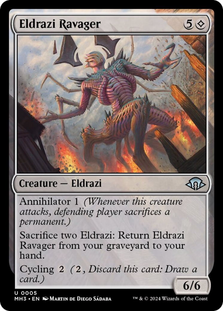 Eldrazi Ravager [Modern Horizons 3] | L.A. Mood Comics and Games