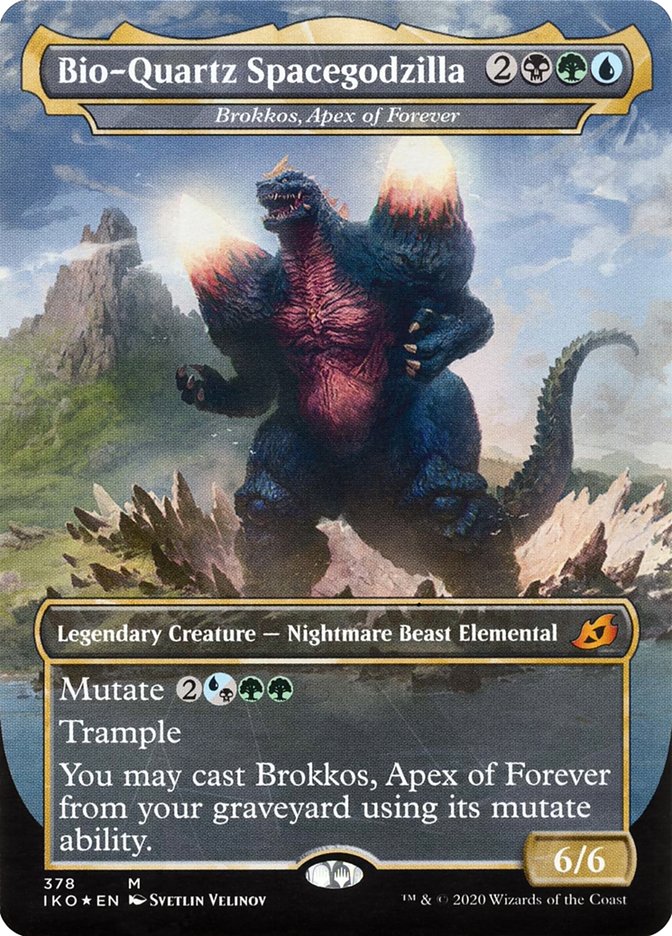 Brokkos, Apex of Forever - Bio-Quartz Spacegodzilla (Godzilla Series) [Ikoria: Lair of Behemoths] | L.A. Mood Comics and Games