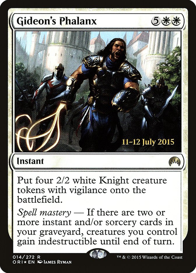 Gideon's Phalanx [Magic Origins Prerelease Promos] | L.A. Mood Comics and Games