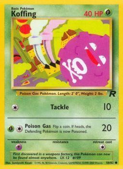 Koffing (58/82) [Team Rocket Unlimited] | L.A. Mood Comics and Games