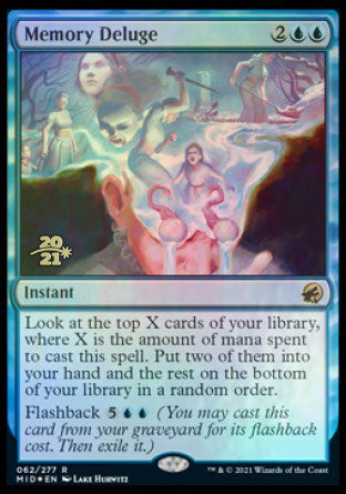 Memory Deluge [Innistrad: Midnight Hunt Prerelease Promos] | L.A. Mood Comics and Games