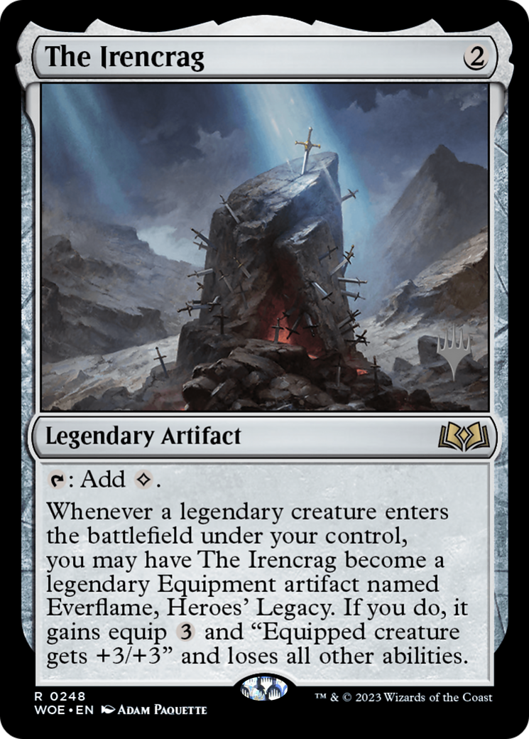The Irencrag (Promo Pack) [Wilds of Eldraine Promos] | L.A. Mood Comics and Games