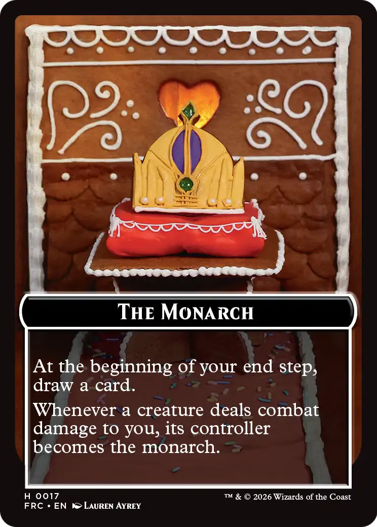 Citizen // The Monarch Double-Sided Token [Reality Fracture Commander Tokens] | L.A. Mood Comics and Games