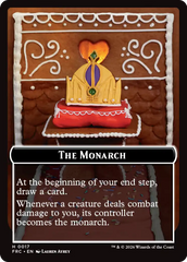 Citizen // The Monarch Double-Sided Token [Reality Fracture Commander Tokens] | L.A. Mood Comics and Games