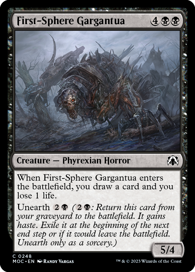First-Sphere Gargantua [March of the Machine Commander] | L.A. Mood Comics and Games