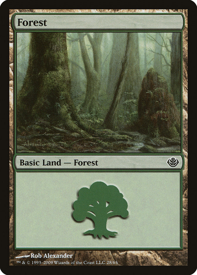 Forest (28) [Duel Decks: Garruk vs. Liliana] | L.A. Mood Comics and Games