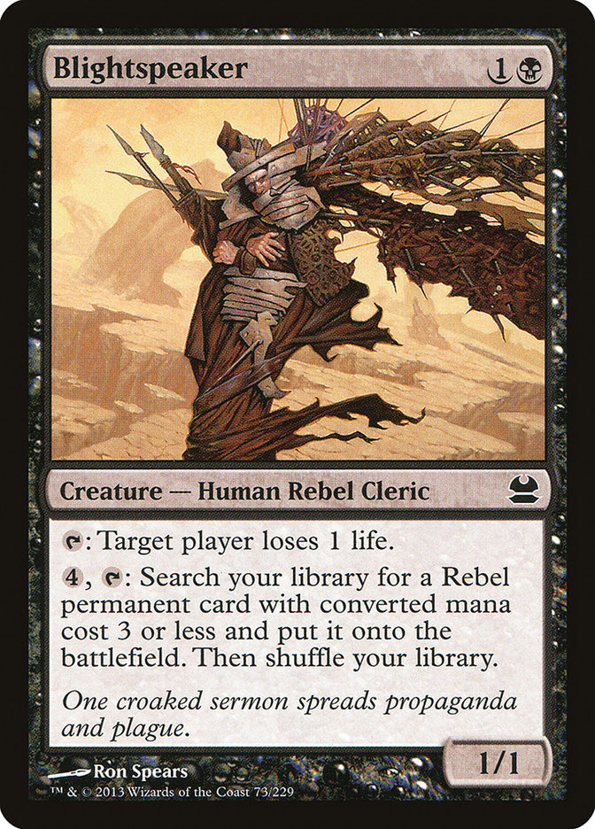 Blightspeaker [Modern Masters] | L.A. Mood Comics and Games