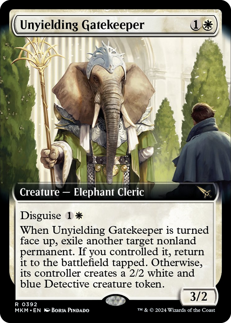 Unyielding Gatekeeper (Extended Art) [Murders at Karlov Manor] | L.A. Mood Comics and Games