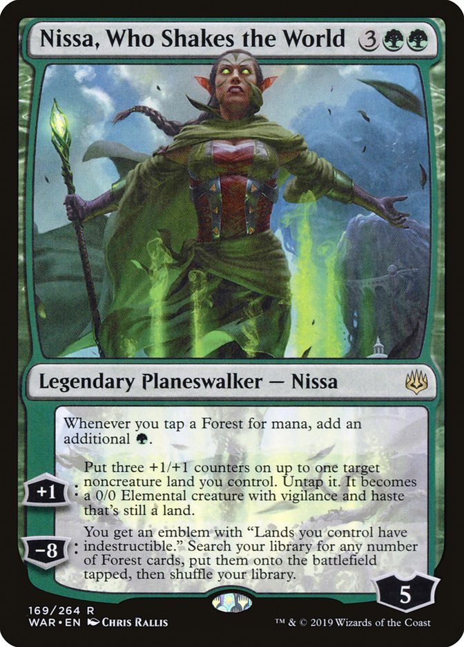 Nissa, Who Shakes the World [War of the Spark] | L.A. Mood Comics and Games
