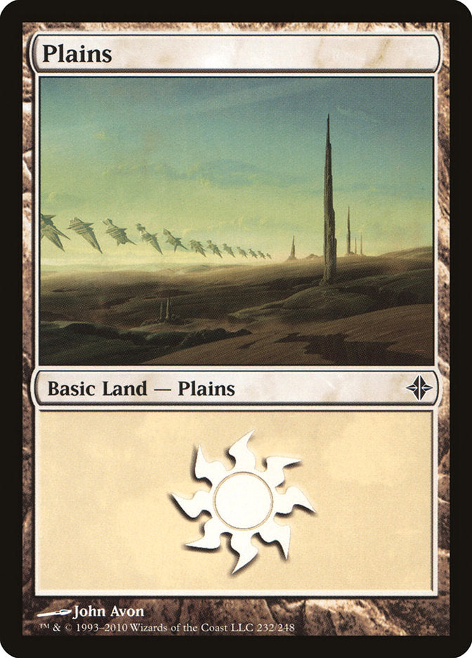 Plains (232) [Rise of the Eldrazi] | L.A. Mood Comics and Games