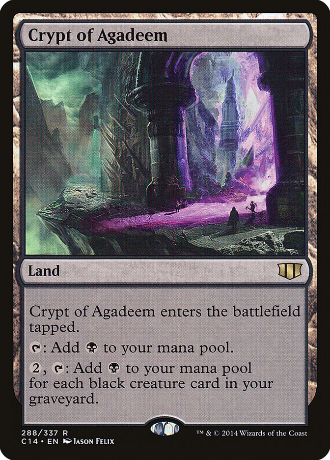 Crypt of Agadeem [Commander 2014] | L.A. Mood Comics and Games