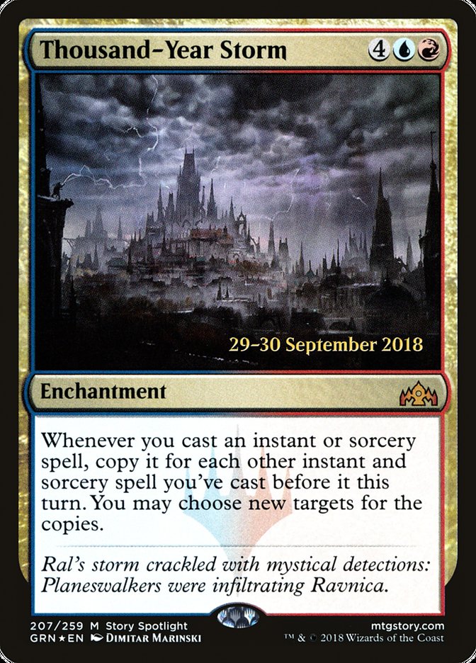 Thousand-Year Storm [Guilds of Ravnica Prerelease Promos] | L.A. Mood Comics and Games
