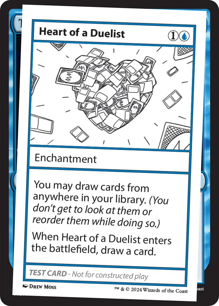 Heart of a Duelist [Mystery Booster 2 Playtest Cards] | L.A. Mood Comics and Games