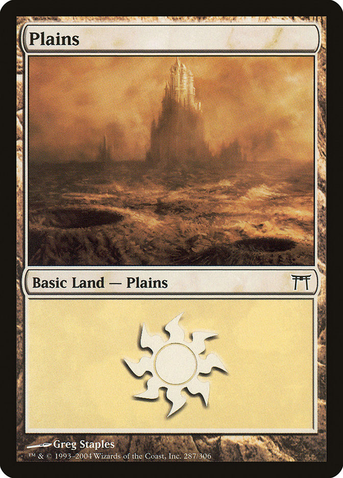 Plains (287) [Champions of Kamigawa] | L.A. Mood Comics and Games