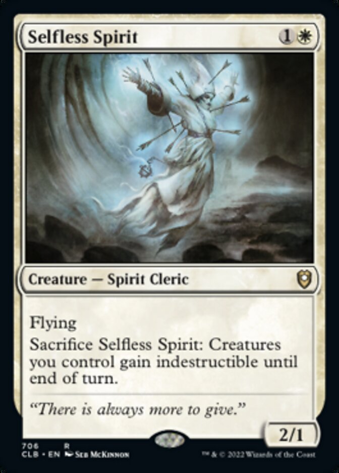 Selfless Spirit [Commander Legends: Battle for Baldur's Gate] | L.A. Mood Comics and Games