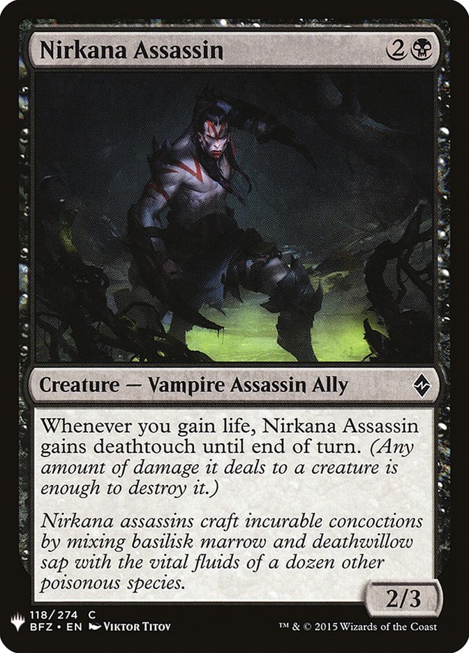 Nirkana Assassin [Mystery Booster] | L.A. Mood Comics and Games