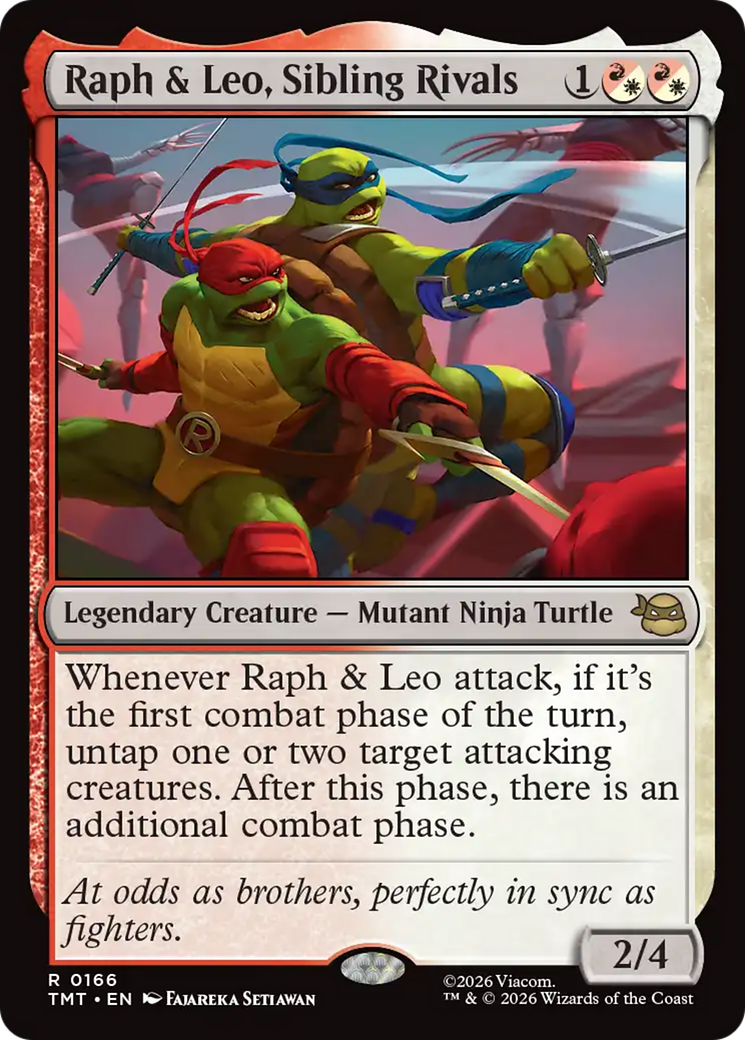 Raph & Leo, Sibling Rivals [Teenage Mutant Ninja Turtles] | L.A. Mood Comics and Games