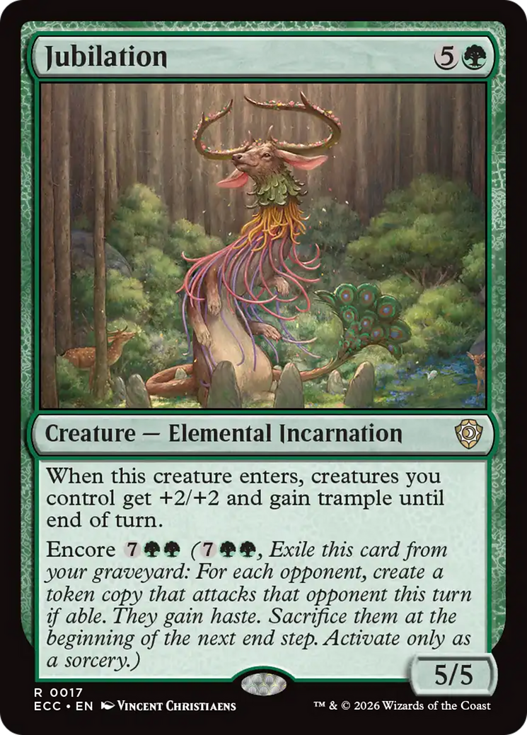Jubilation [Lorwyn Eclipsed Commander] | L.A. Mood Comics and Games