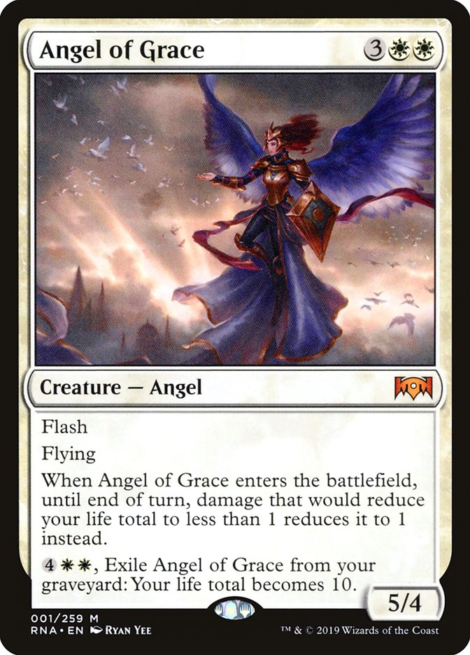 Angel of Grace [Ravnica Allegiance] | L.A. Mood Comics and Games