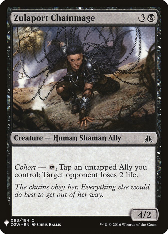 Zulaport Chainmage [Mystery Booster] | L.A. Mood Comics and Games