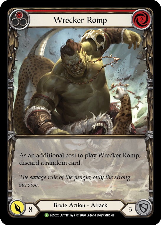 Wrecker Romp (Red) [LGS020] (Promo) | L.A. Mood Comics and Games