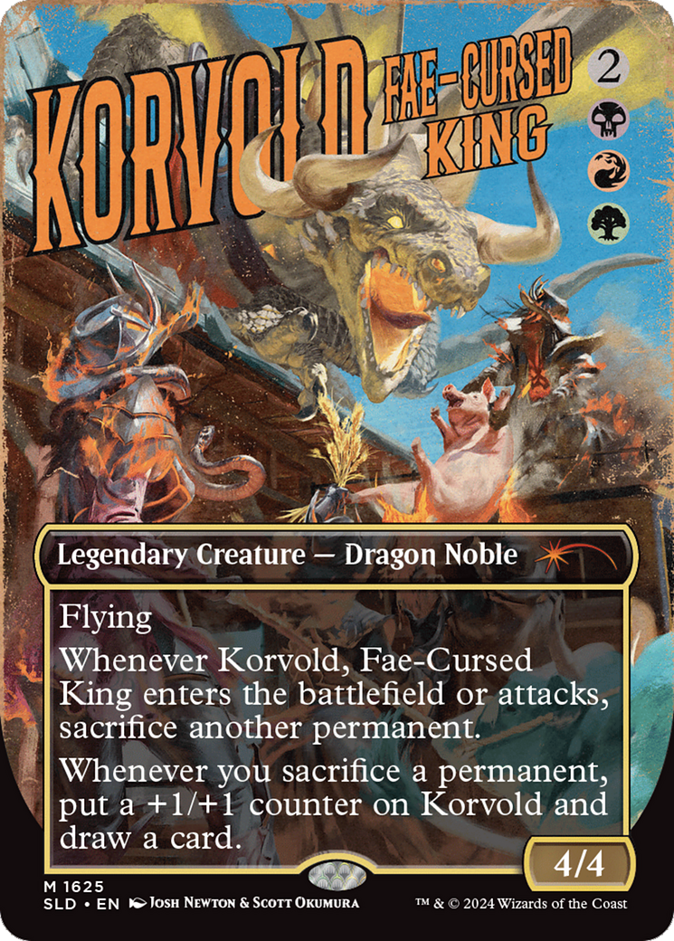 Korvold, Fae-Cursed King [Secret Lair Drop Series] | L.A. Mood Comics and Games