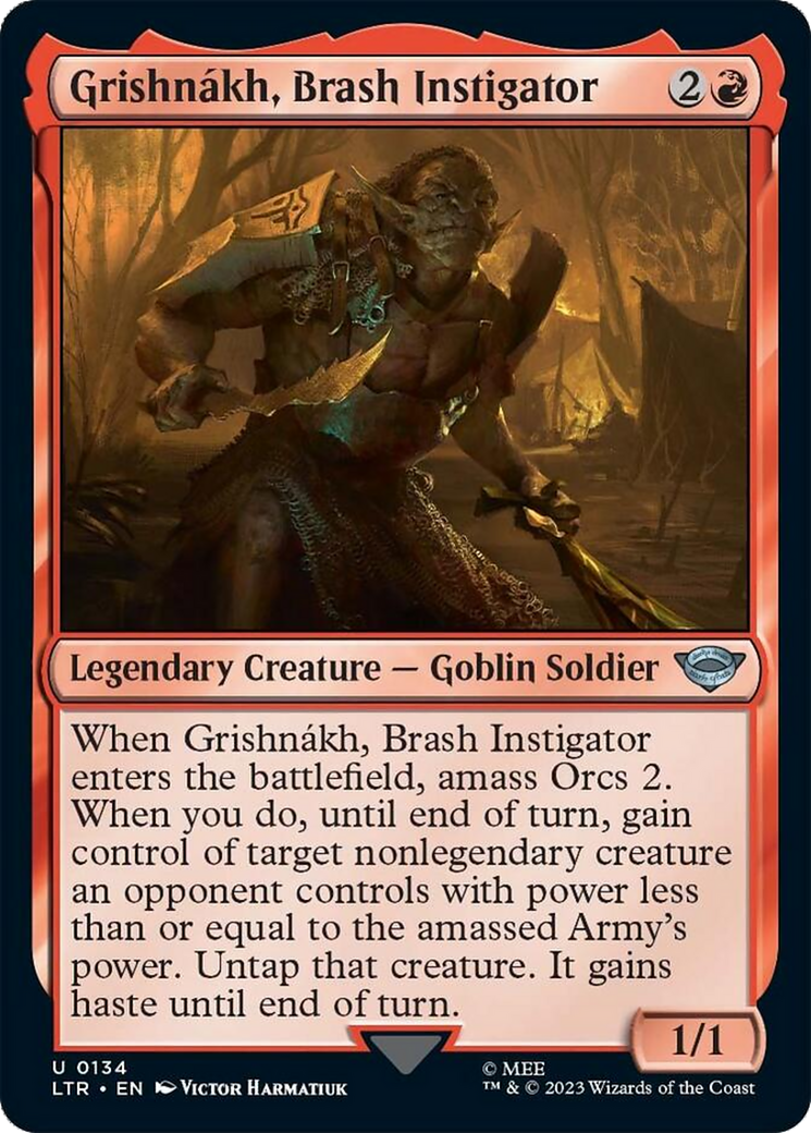 Grishnakh, Brash Instigator [The Lord of the Rings: Tales of Middle-Earth] | L.A. Mood Comics and Games