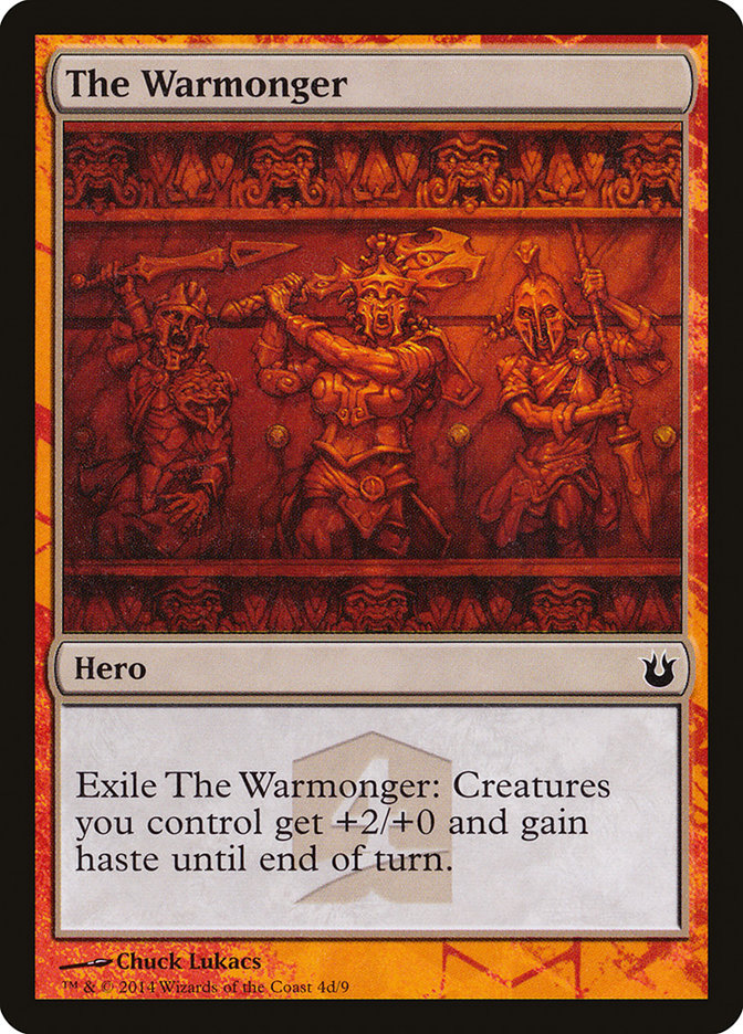 The Warmonger [Born of the Gods Hero's Path] | L.A. Mood Comics and Games