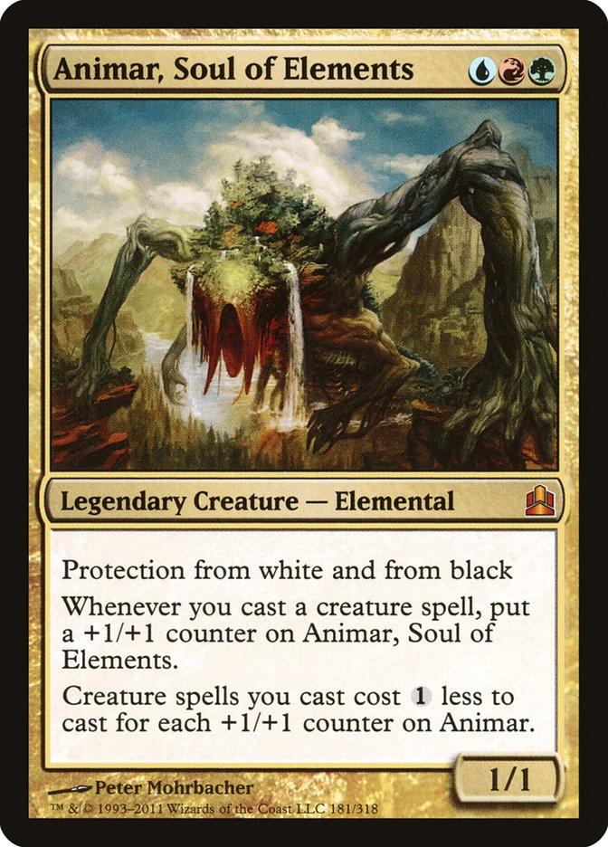 Animar, Soul of Elements [Commander 2011] | L.A. Mood Comics and Games