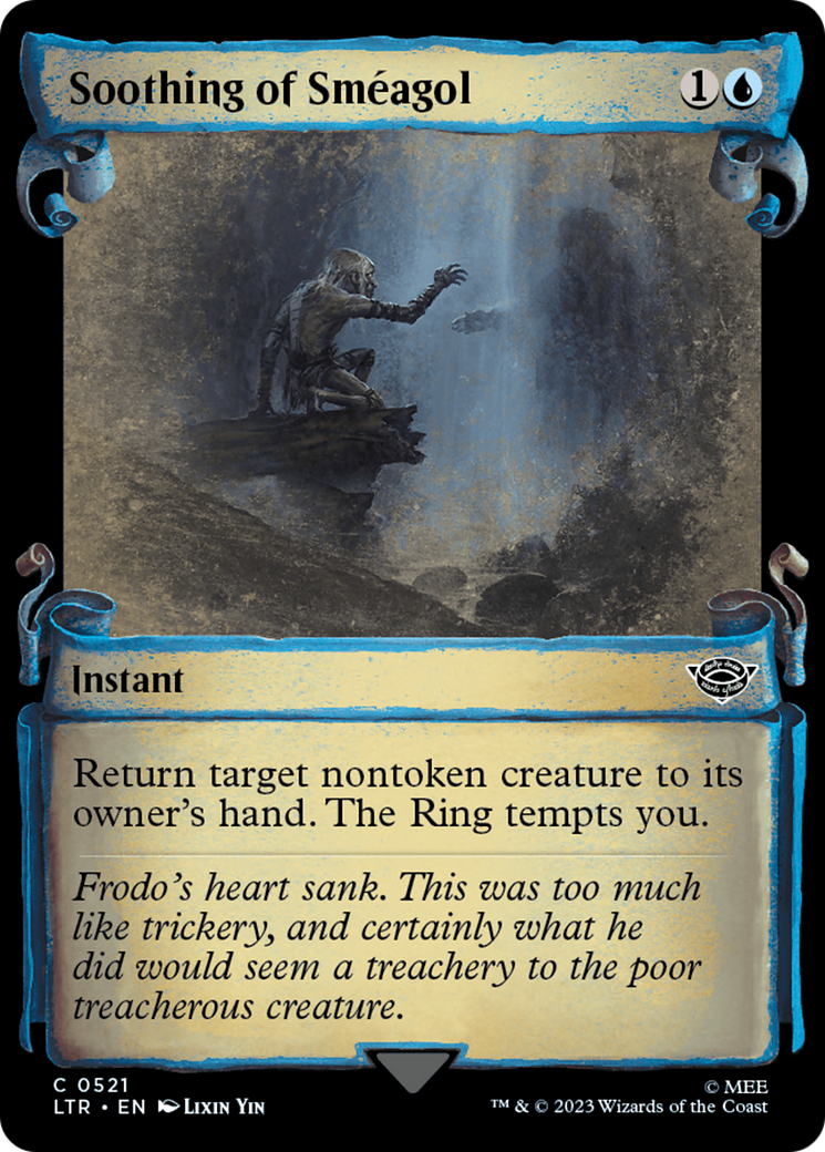 Soothing of Smeagol [The Lord of the Rings: Tales of Middle-Earth Showcase Scrolls] | L.A. Mood Comics and Games