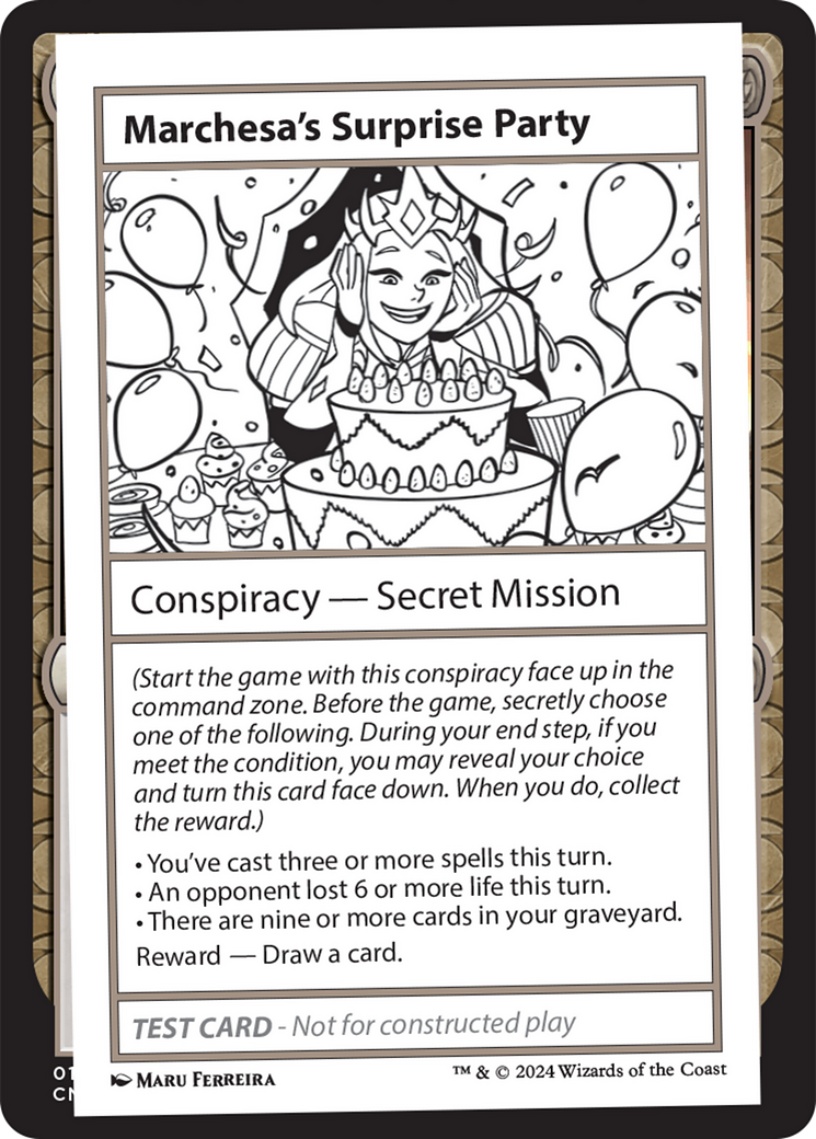 Marchesa's Surprise Party [Mystery Booster 2 Playtest Cards] | L.A. Mood Comics and Games