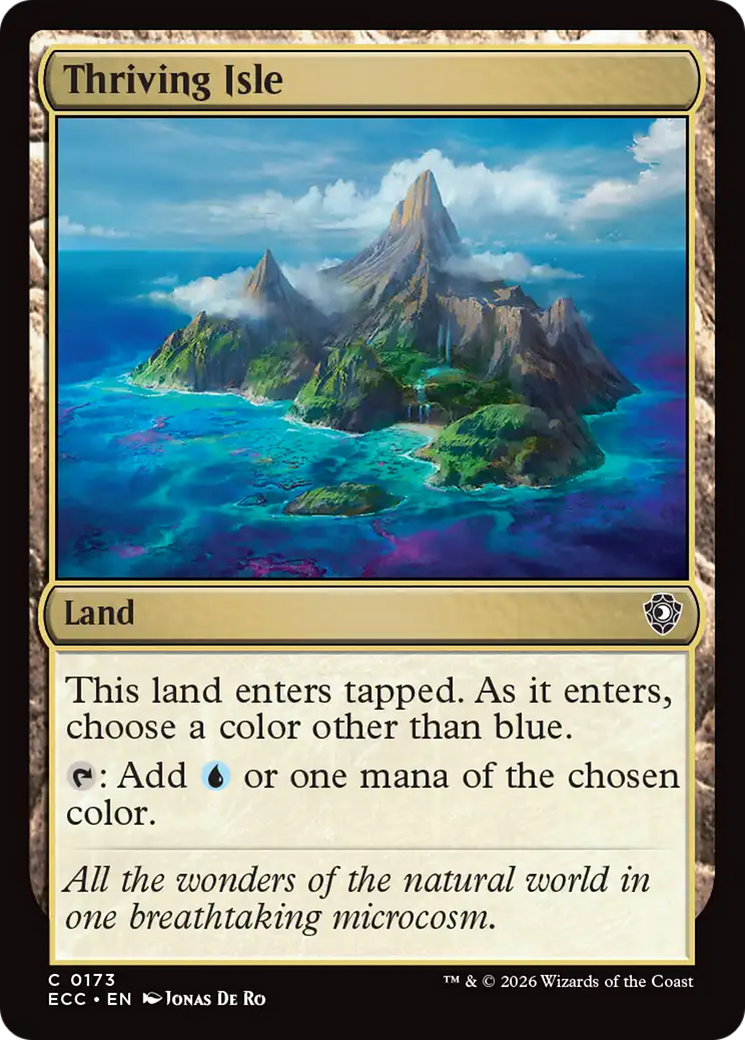 Thriving Isle [Lorwyn Eclipsed Commander] | L.A. Mood Comics and Games