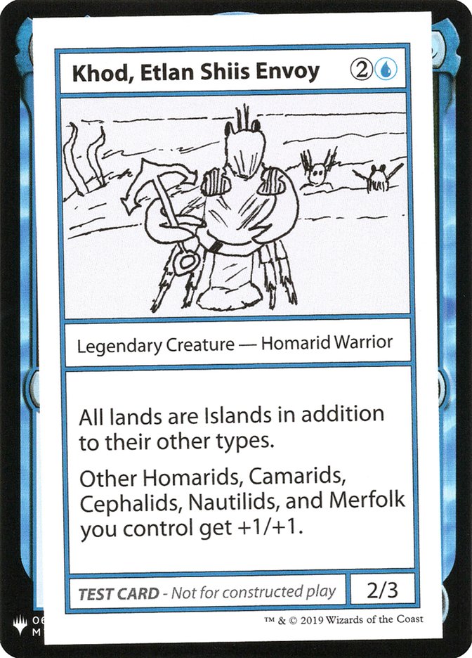 Khod, Etlan Shiis Envoy [Mystery Booster Playtest Cards] | L.A. Mood Comics and Games