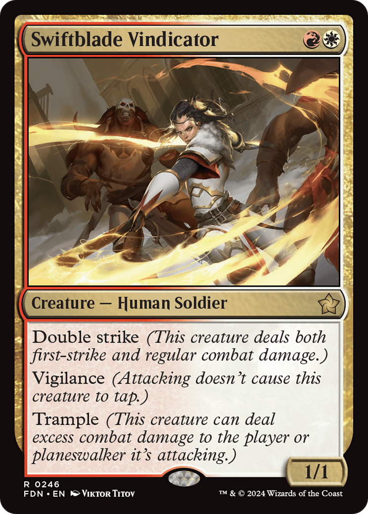 Swiftblade Vindicator [Foundations] | L.A. Mood Comics and Games